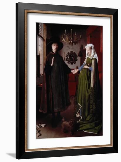 The Arnolfini Portrait-Jan van Eyck-Framed Giclee Print