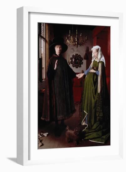 The Arnolfini Portrait-Jan van Eyck-Framed Giclee Print