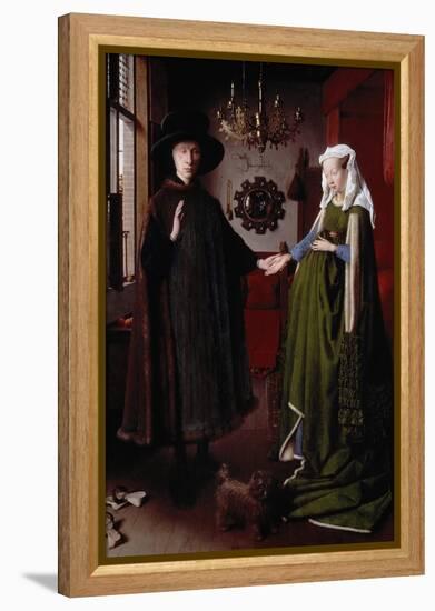 The Arnolfini Portrait-Jan van Eyck-Framed Premier Image Canvas