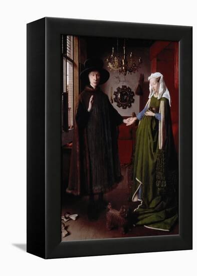 The Arnolfini Portrait-Jan van Eyck-Framed Premier Image Canvas