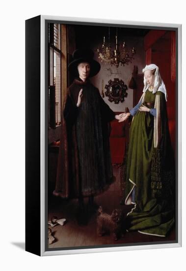 The Arnolfini Portrait-Jan van Eyck-Framed Premier Image Canvas