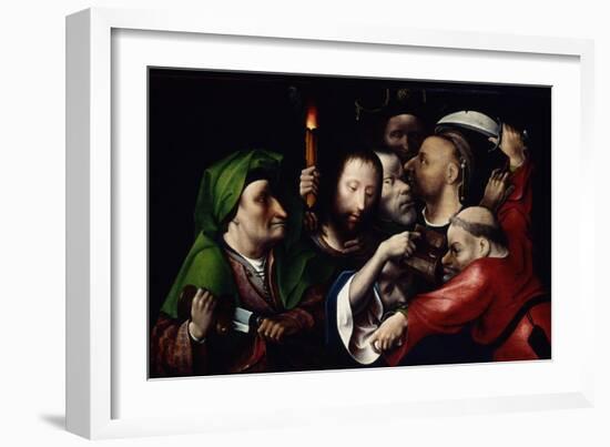 The Arrest of Christ, C.1515-Hieronymus Bosch-Framed Giclee Print