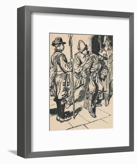 'The Arrest of Guy Fawkes', c1907-Unknown-Framed Giclee Print