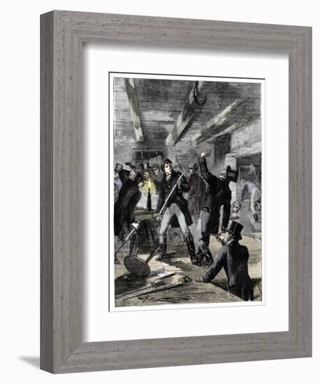 The arrest of the Cato Street conspirators, 1820 (c1895)-Unknown-Framed Giclee Print