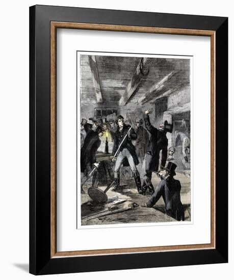 The arrest of the Cato Street conspirators, 1820 (c1895)-Unknown-Framed Giclee Print