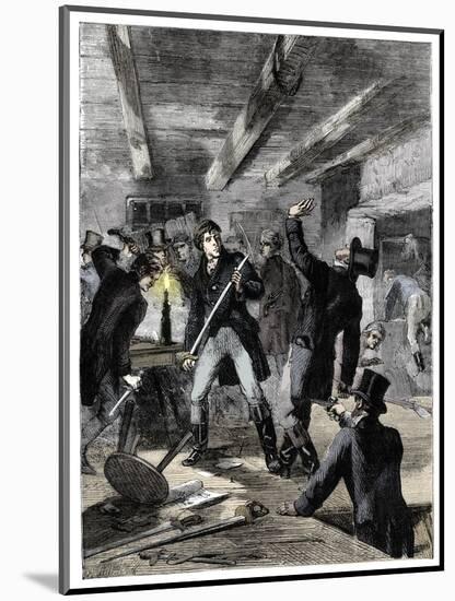 The arrest of the Cato Street conspirators, 1820 (c1895)-Unknown-Mounted Giclee Print