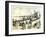 The Arrival at Lake Ngami, 1883-null-Framed Giclee Print