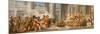 The Arrival of Aeneas in Carthage, 1772-4-Jean Bernard Restout-Mounted Giclee Print