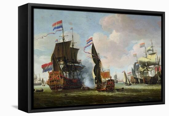 The Arrival of Michiel Adriaanszoon de Ruyter-Abraham Storck-Framed Premier Image Canvas