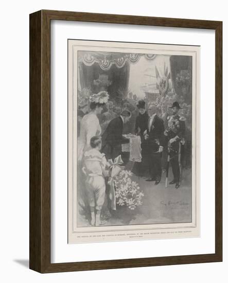 The Arrival of the Czar and Czaritsa at Dunkirk-G.S. Amato-Framed Giclee Print