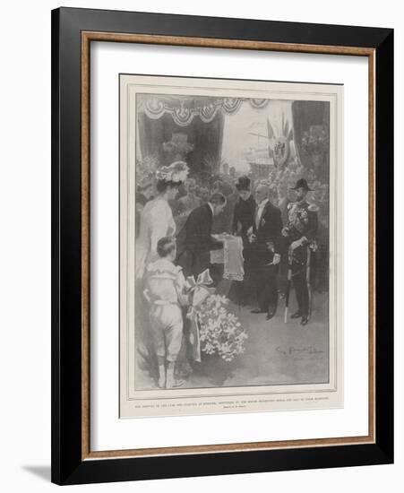 The Arrival of the Czar and Czaritsa at Dunkirk-G.S. Amato-Framed Giclee Print