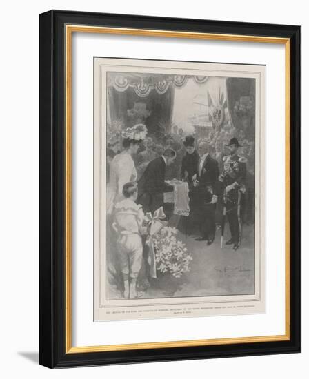 The Arrival of the Czar and Czaritsa at Dunkirk-G.S. Amato-Framed Giclee Print