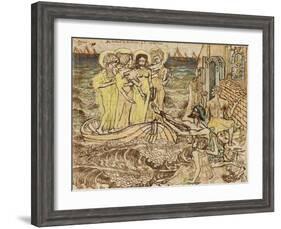 The Arrival of the Muses of Art at Architecture, 1890-Jan Theodore Toorop-Framed Giclee Print