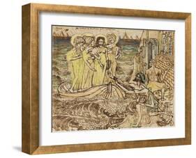 The Arrival of the Muses of Art at Architecture, 1890-Jan Theodore Toorop-Framed Giclee Print