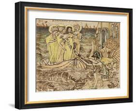 The Arrival of the Muses of Art at Architecture, 1890-Jan Theodore Toorop-Framed Giclee Print