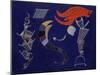 The Arrow, 1943 (Oil on Board)-Wassily Kandinsky-Mounted Giclee Print