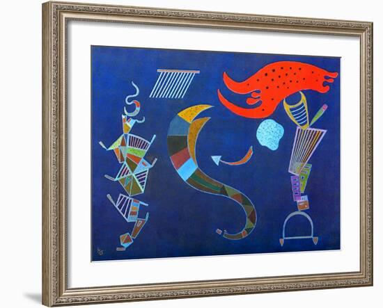 The Arrow, 1943-Wassily Kandinsky-Framed Art Print