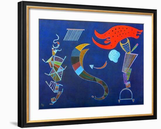 The Arrow, 1943-Wassily Kandinsky-Framed Art Print