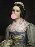 Bubble Gum Portrait-The Art Concept-Photographic Print