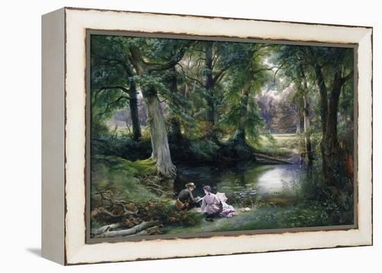 The Art Lesson-Wilhelm Trautschold-Framed Premier Image Canvas