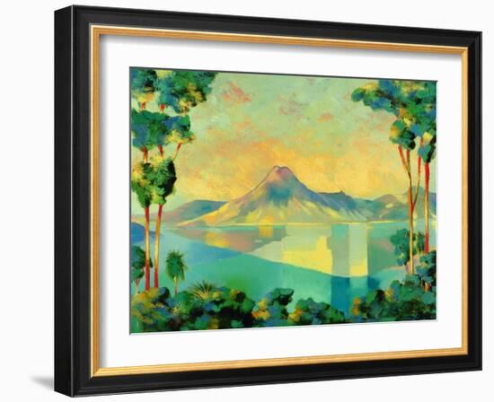 The Art of Long Distance Breathing , 1993-Andrew Hewkin-Framed Giclee Print