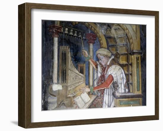 The Art of Music, 1411-1412-Gentile da Fabriano-Framed Giclee Print