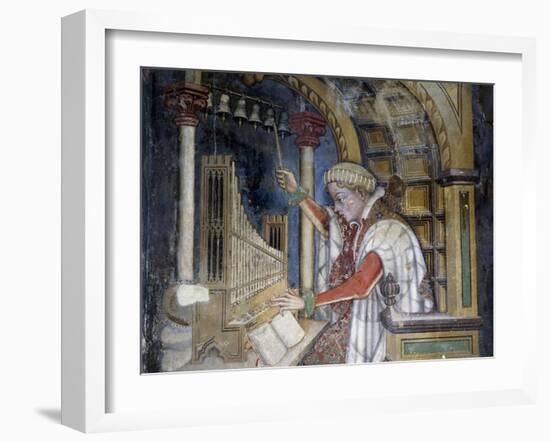 The Art of Music, 1411-1412-Gentile da Fabriano-Framed Giclee Print