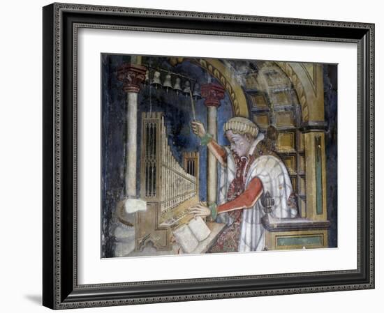 The Art of Music, 1411-1412-Gentile da Fabriano-Framed Giclee Print