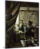 The Art of Painting-Johannes Vermeer-Mounted Giclee Print