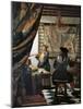 The Art of Painting-Johannes Vermeer-Mounted Giclee Print