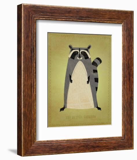 The Artful Raccoon-John Golden-Framed Giclee Print