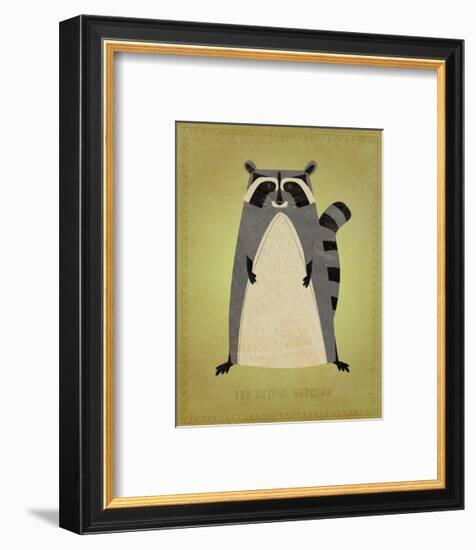 The Artful Raccoon-John Golden-Framed Giclee Print