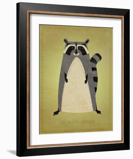 The Artful Raccoon-John Golden-Framed Giclee Print