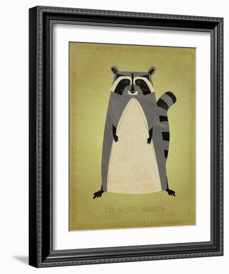 The Artful Raccoon-John Golden-Framed Giclee Print