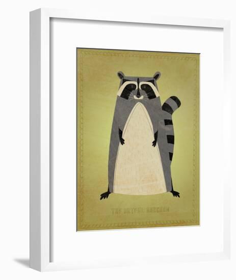 The Artful Raccoon-John Golden-Framed Giclee Print