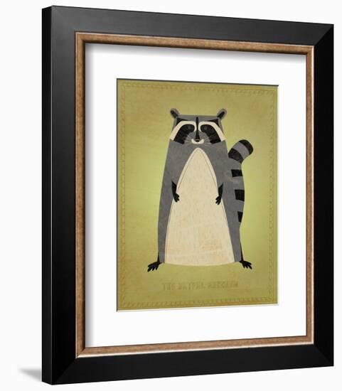 The Artful Raccoon-John Golden-Framed Art Print