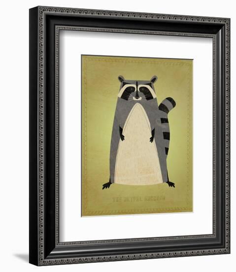 The Artful Raccoon-John Golden-Framed Art Print