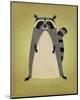 The Artful Raccoon-John Golden-Mounted Art Print