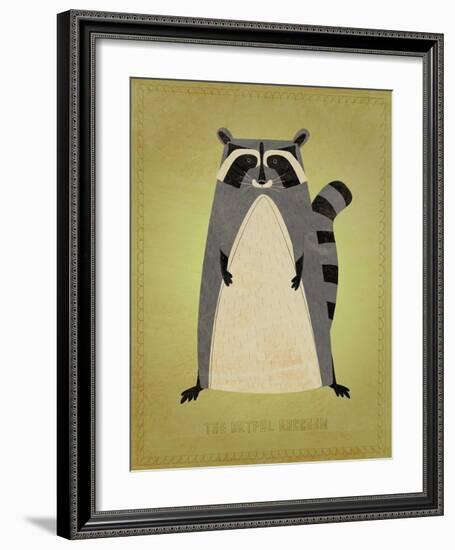 The Artful Raccoon-John W^ Golden-Framed Art Print