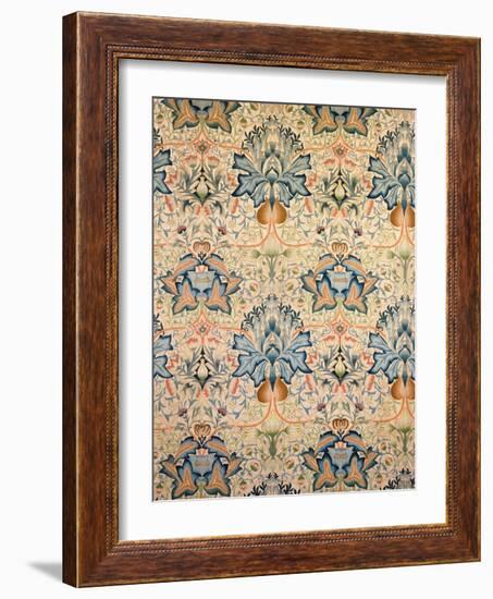 The Artichoke Embroidered Hanging, Worked by Mrs Godman, 1877-William Morris-Framed Giclee Print