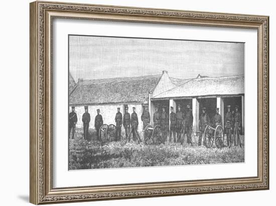 'The Artillery of the South African Republic', c1880s-Unknown-Framed Giclee Print