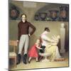 The Artist and His Family, 1813-Adam Buck-Mounted Giclee Print