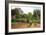 The Artist Garden at Eragny-Camille Pissarro-Framed Premium Giclee Print