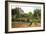 The Artist Garden at Eragny-Camille Pissarro-Framed Premium Giclee Print