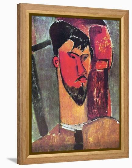 The Artist Henri Laurens, 1915-Amedeo Modigliani-Framed Premier Image Canvas