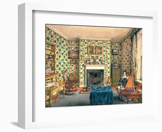 The Artist in Her Painting Room, York-Mary Ellen Best-Framed Giclee Print