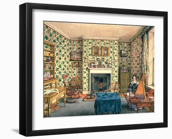 The Artist in Her Painting Room, York-Mary Ellen Best-Framed Giclee Print