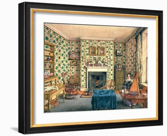 The Artist in Her Painting Room, York-Mary Ellen Best-Framed Giclee Print