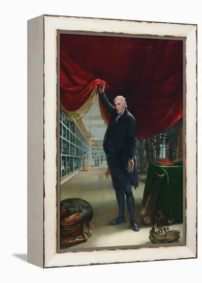 The Artist in His Museum-Charles Wilson Peale-Framed Stretched Canvas