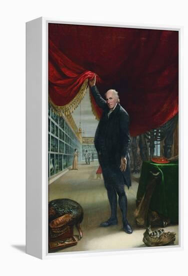 The Artist in His Museum-Charles Wilson Peale-Framed Stretched Canvas